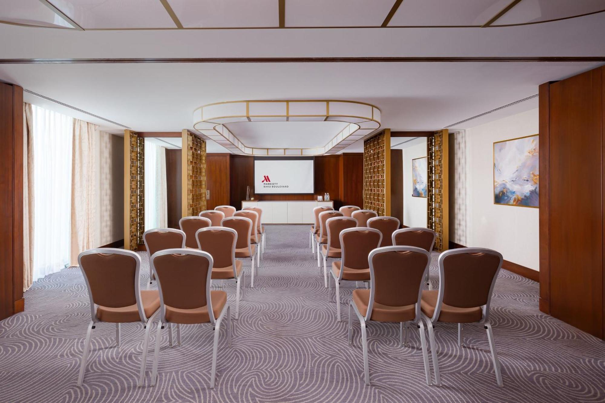 Baku Marriott Hotel Boulevard Exteriör bild Meeting room
