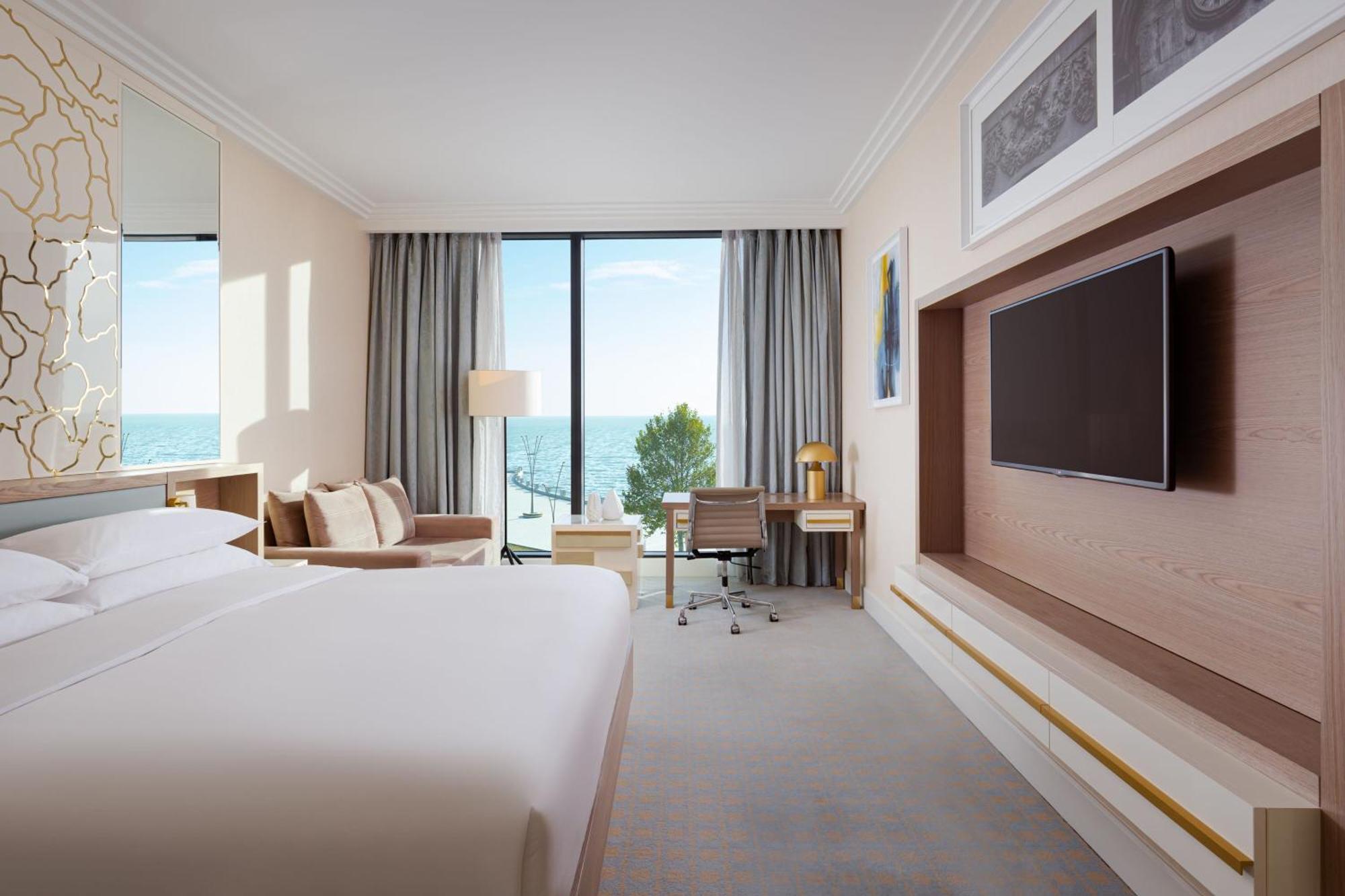 Baku Marriott Hotel Boulevard Exteriör bild Deluxe Ocean View Room