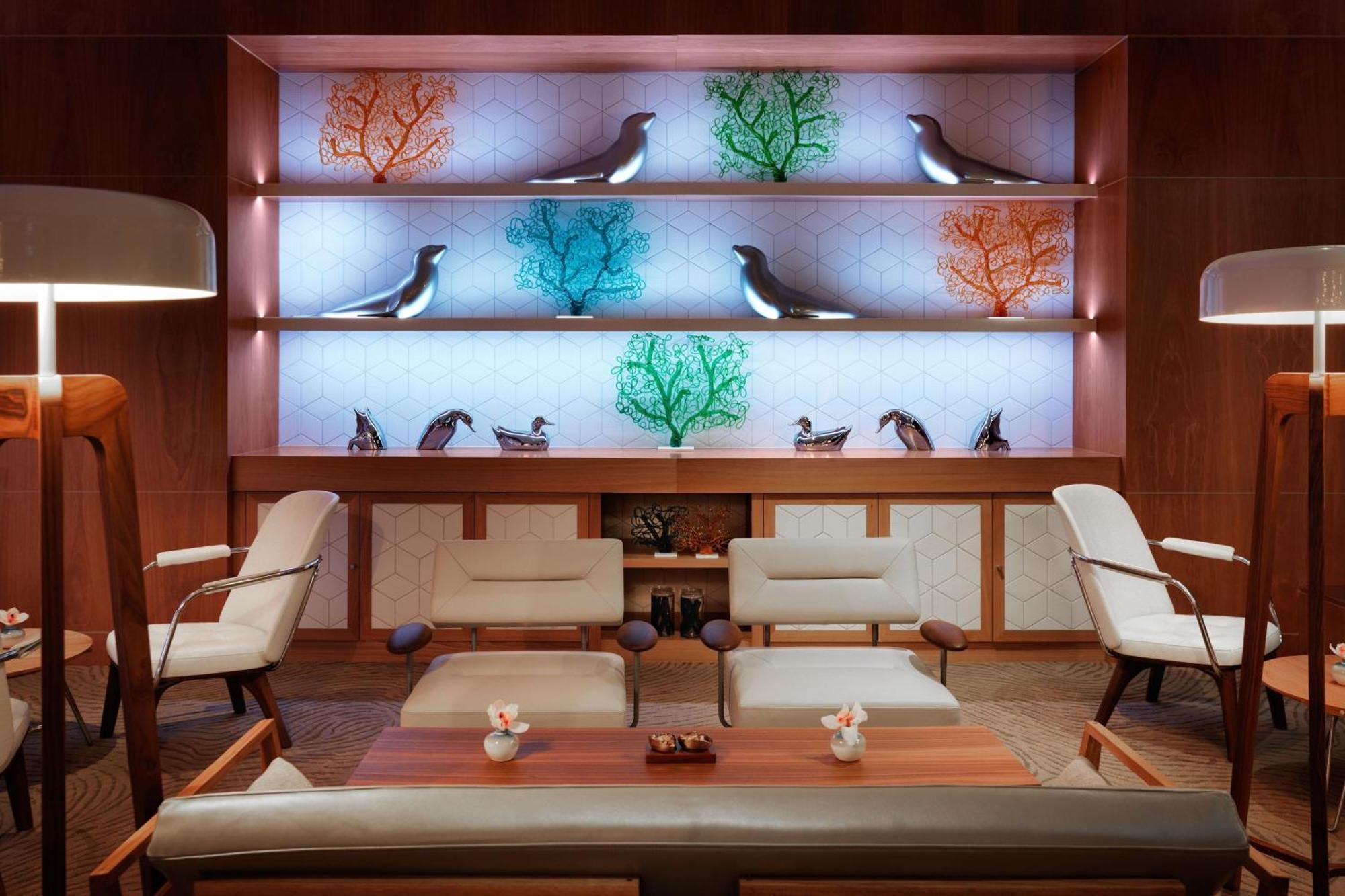 Baku Marriott Hotel Boulevard Exteriör bild The interior of the lounge
