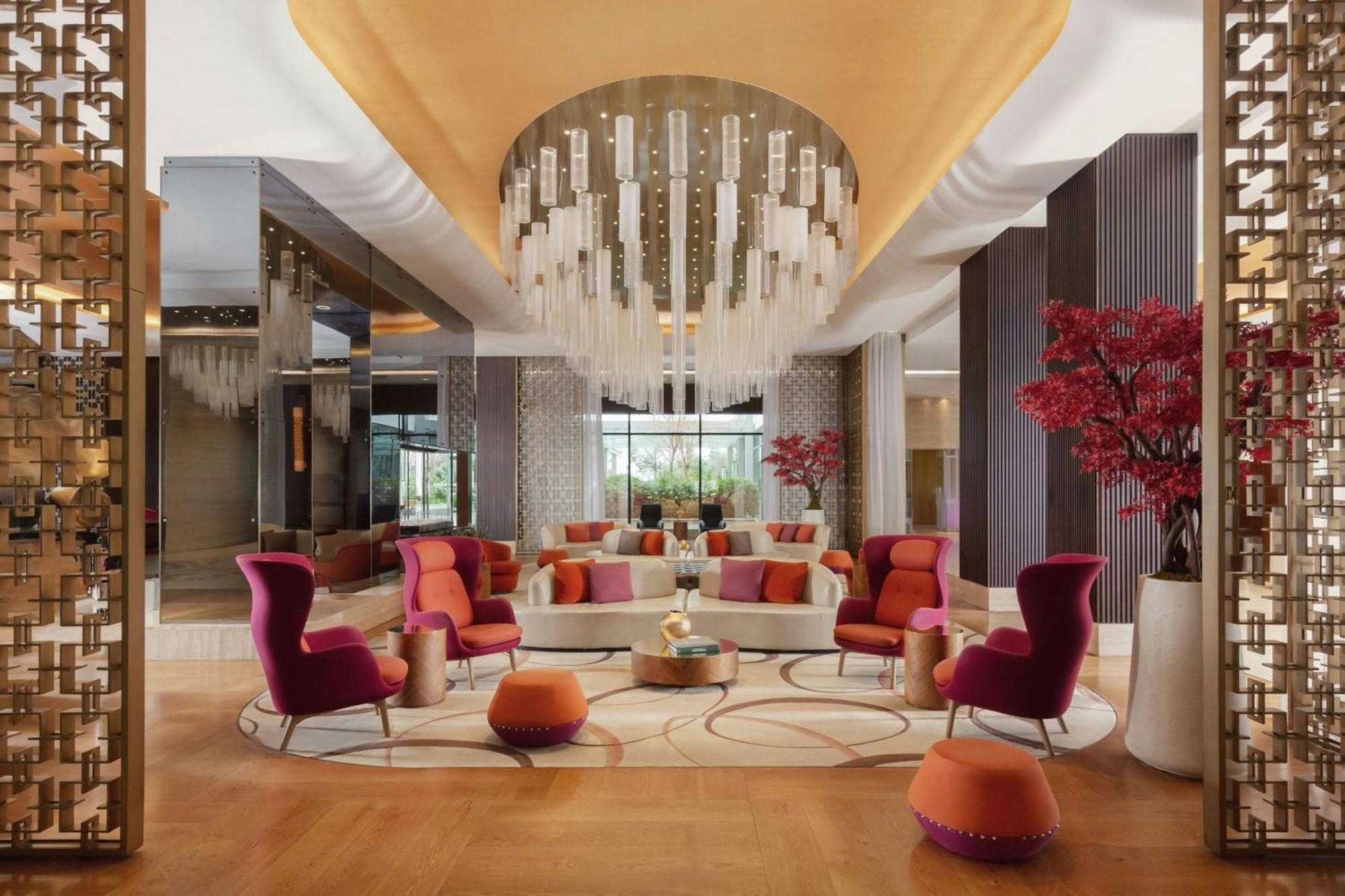 Baku Marriott Hotel Boulevard Exteriör bild The lobby of the hotel