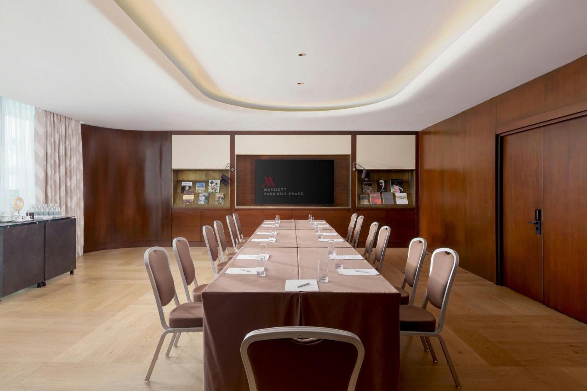 Baku Marriott Hotel Boulevard Exteriör bild Meeting room